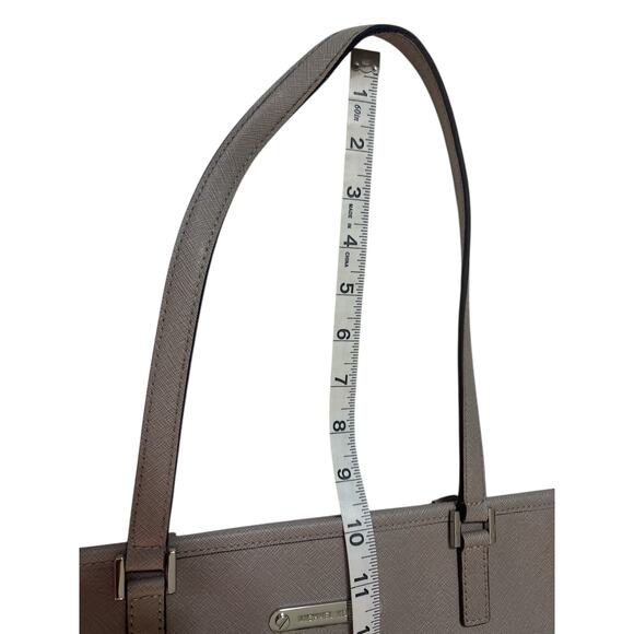 Michael Kors Gray Perforated Tote - Picture 12 of 12